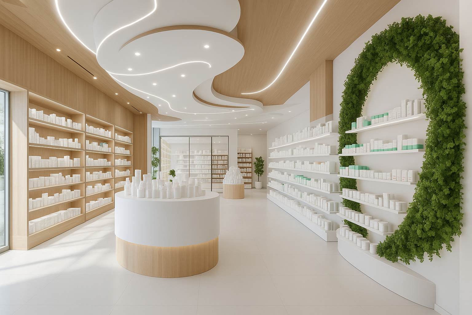 WellPharma Pharmacy Interior - Modern, Clean Pharmacy in Randallstown MD